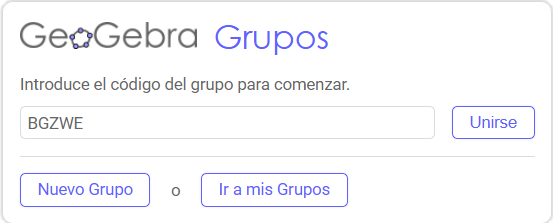 A partir del código de acceso proporcionado por el propietario [el alumno se inscribe]