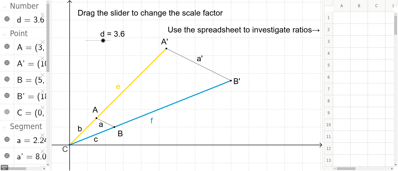 GeoGebra Applet