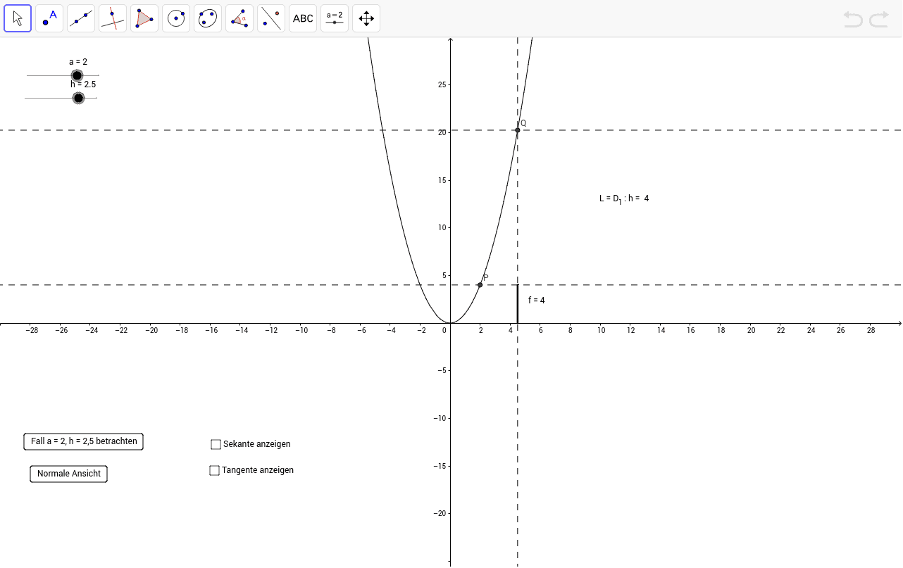 GeoGebra Applet