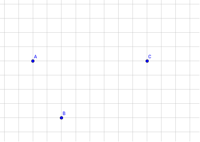 Equidistant to Points GeoGebra