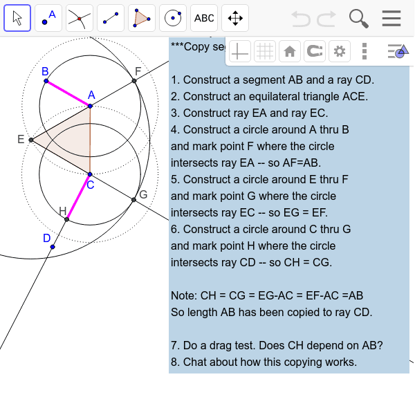 GeoGebra Applet