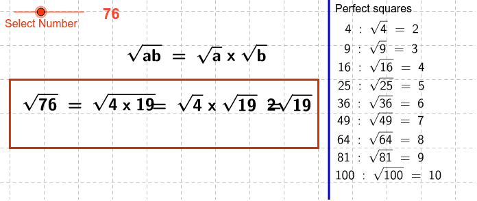 GeoGebra Applet
