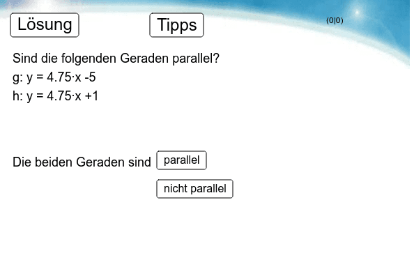 GeoGebra Applet