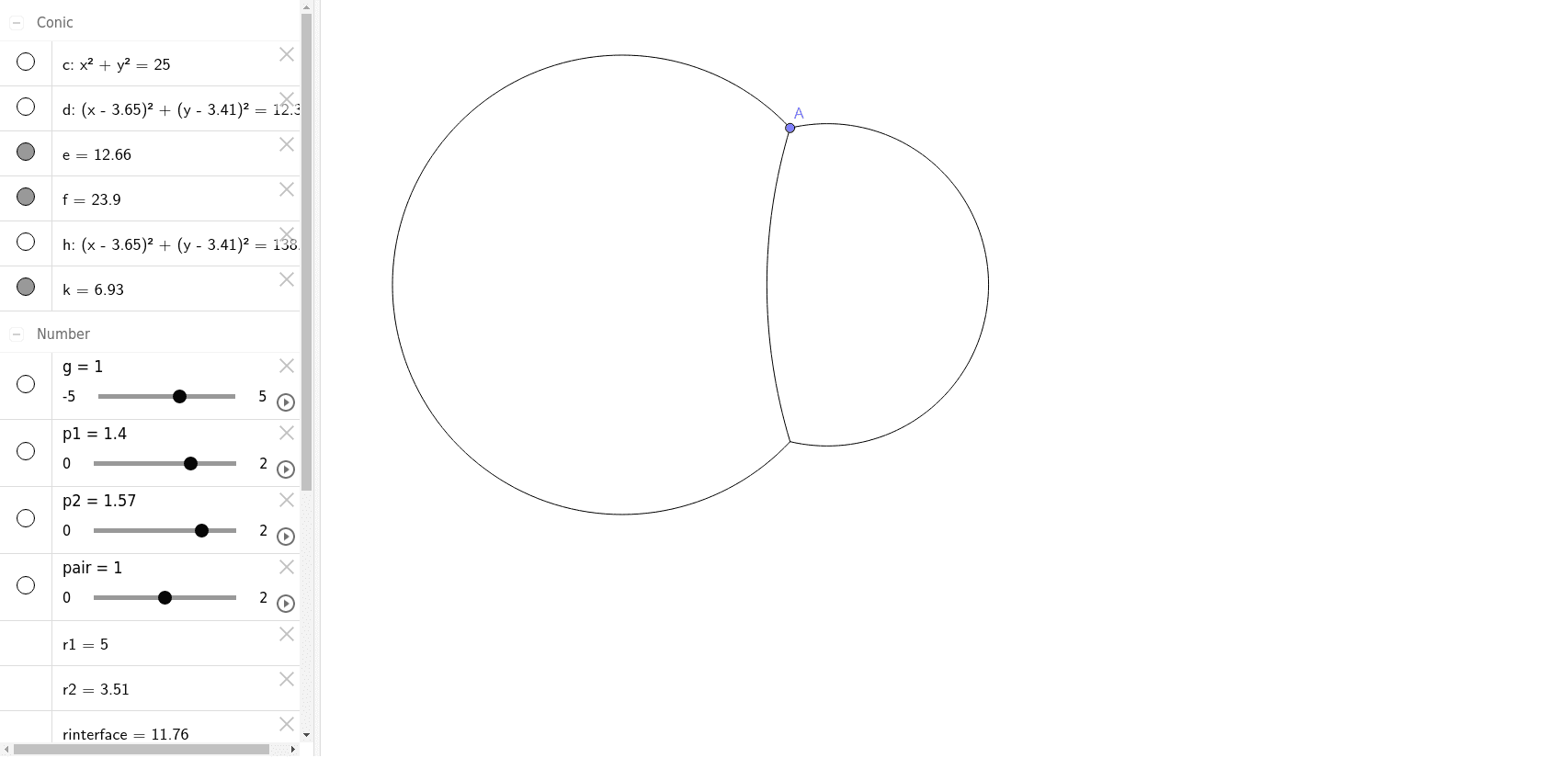 GeoGebra Applet