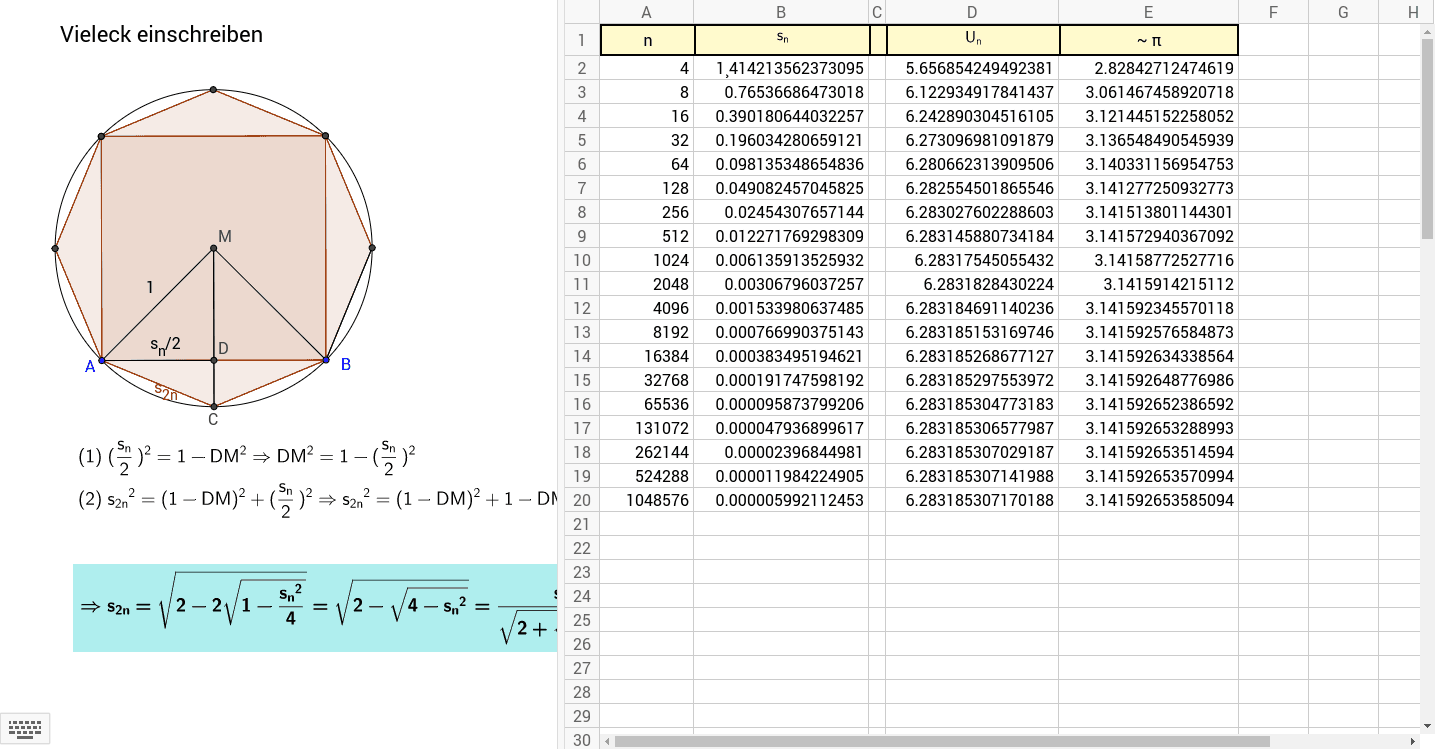 GeoGebra Applet