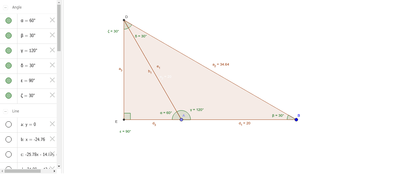 GeoGebra Applet