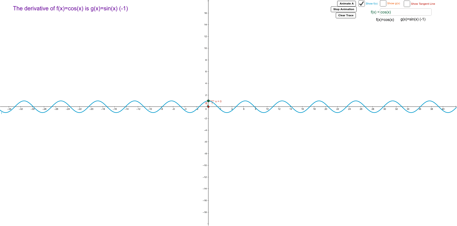 GeoGebra Applet