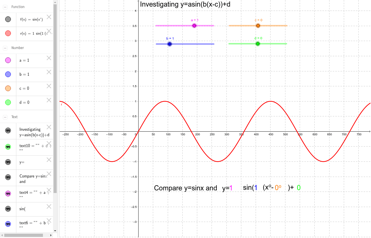 GeoGebra Applet