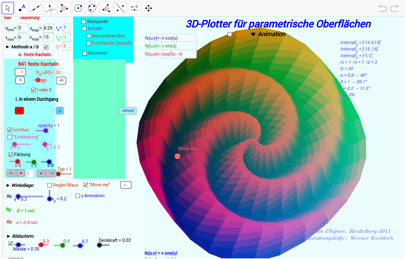 GeoGebra Applet