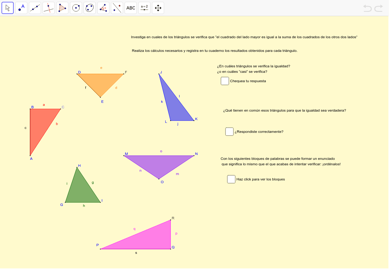 GeoGebra Applet