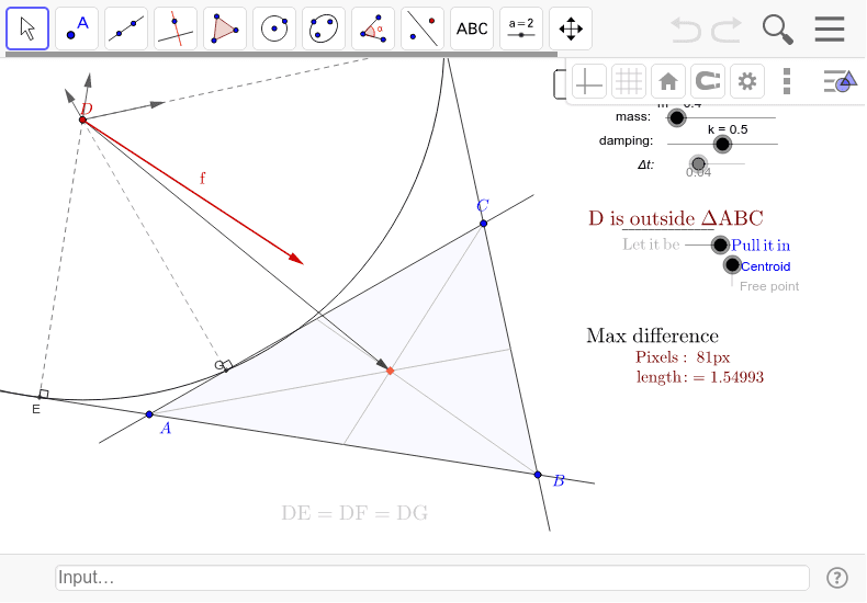 GeoGebra Applet