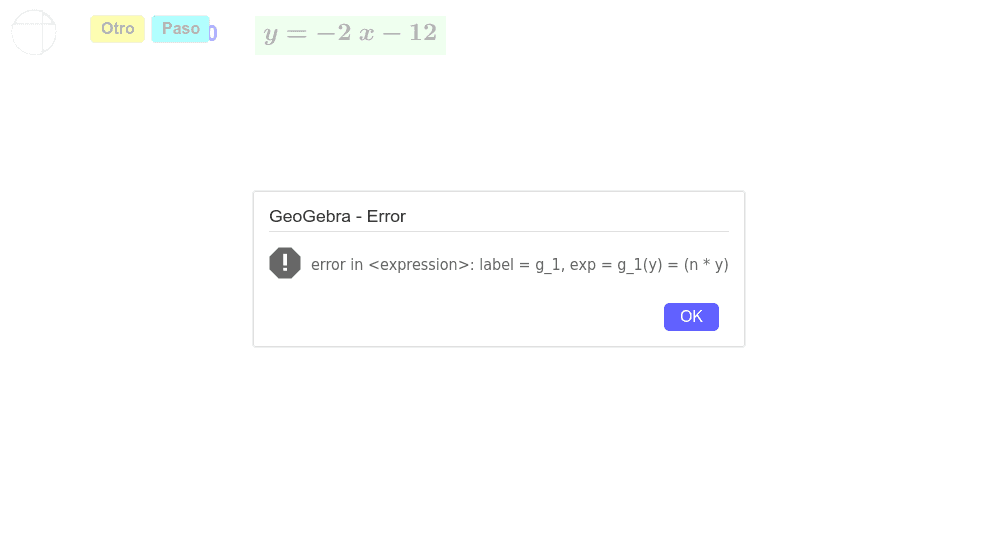 GeoGebra Applet