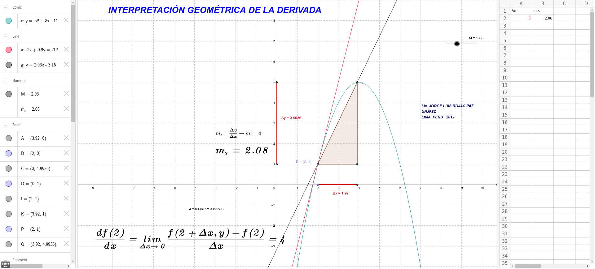 GeoGebra Applet