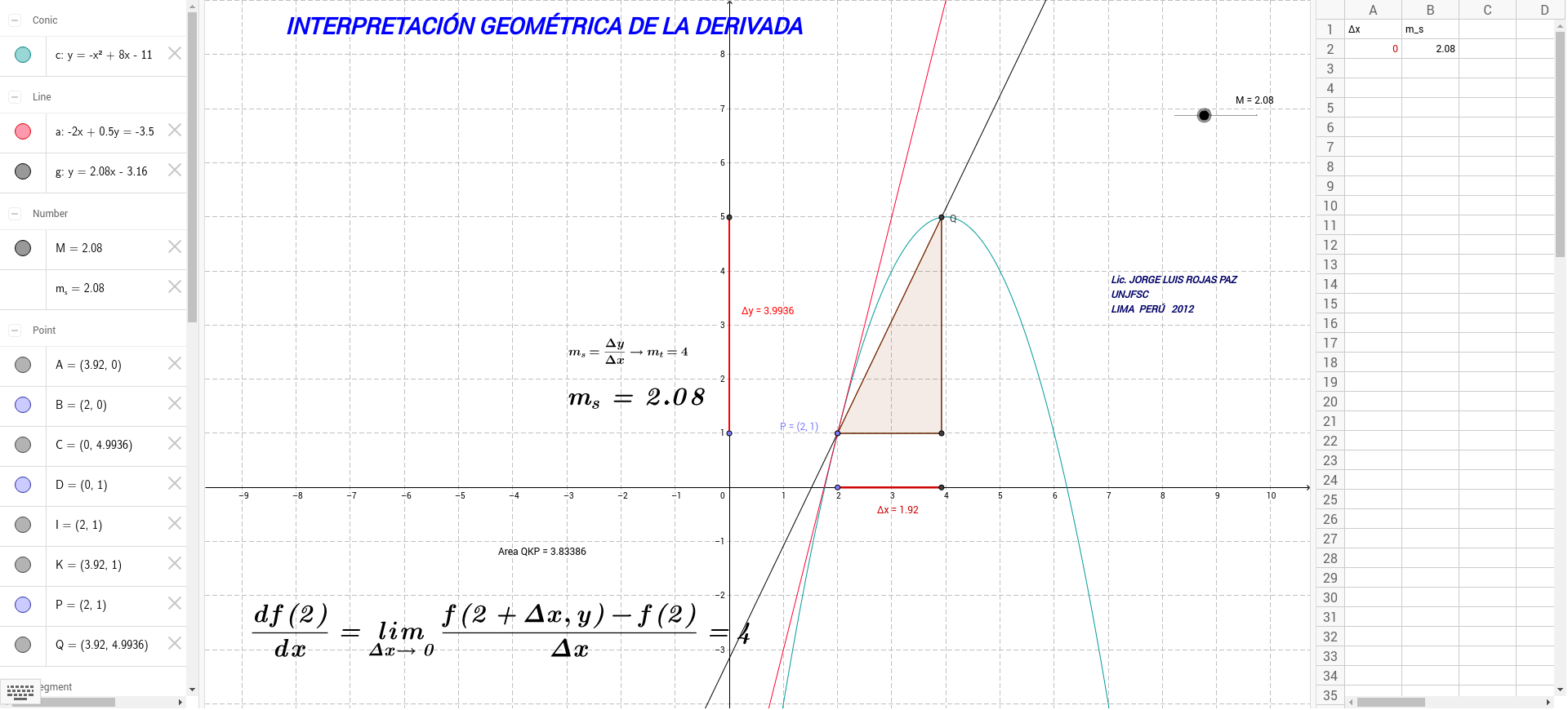 GeoGebra Applet