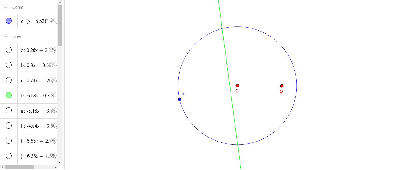 GeoGebra Applet