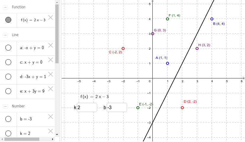 GeoGebra Applet