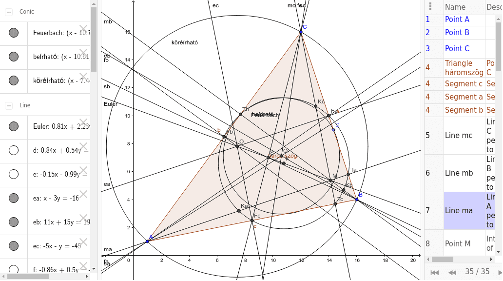 GeoGebra Applet