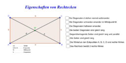 Rechtecke und Quadrate