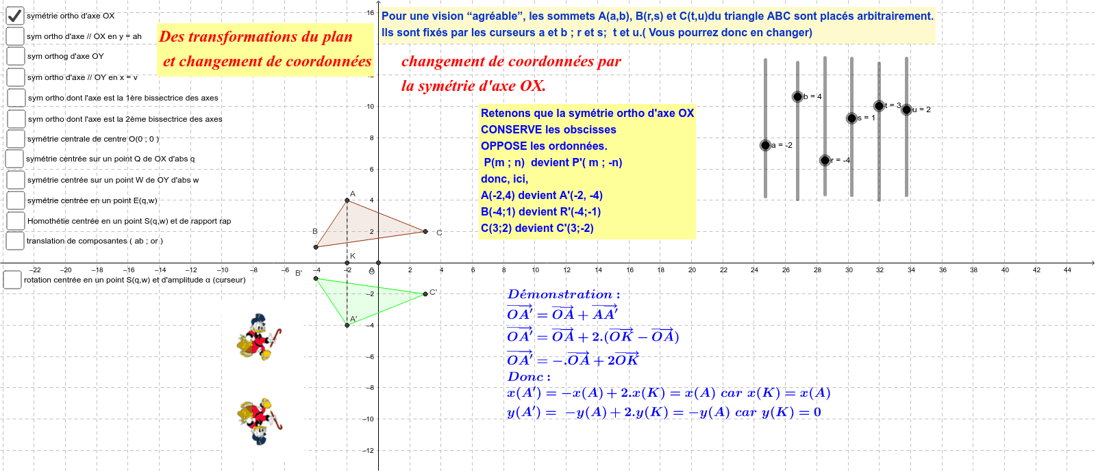GeoGebra Applet