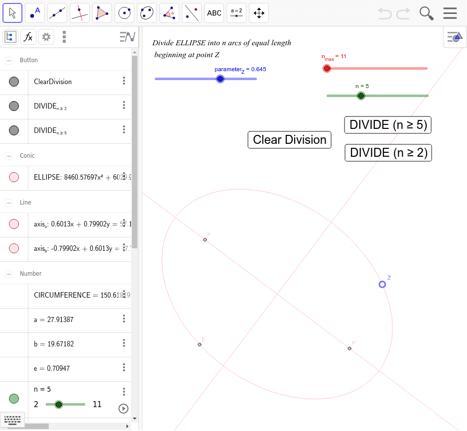 GeoGebra Applet