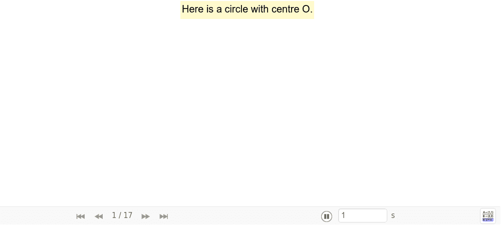 GeoGebra Applet