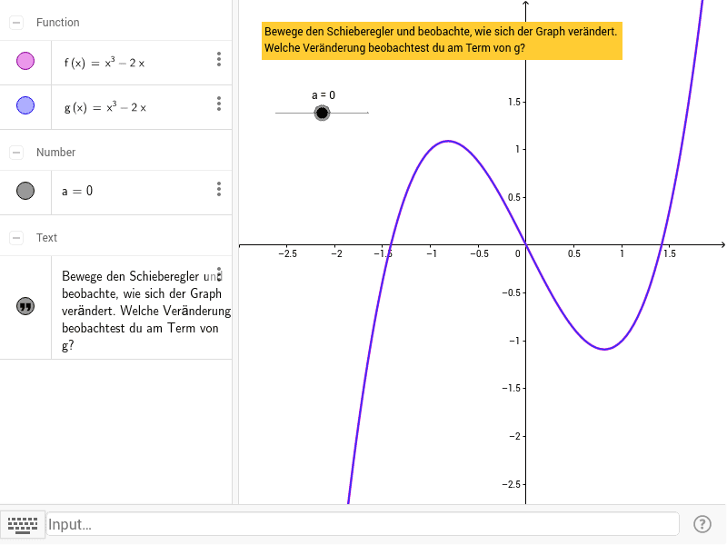 GeoGebra Applet