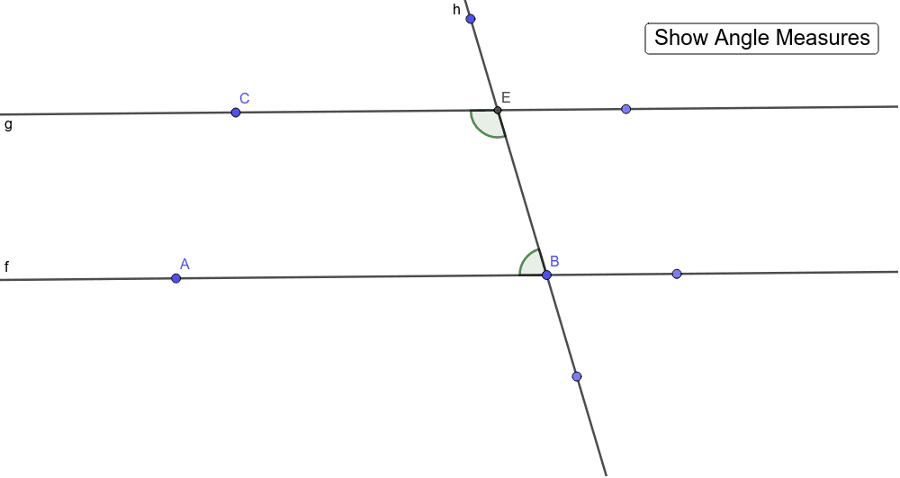 Same Side Interior Angles Geogebra