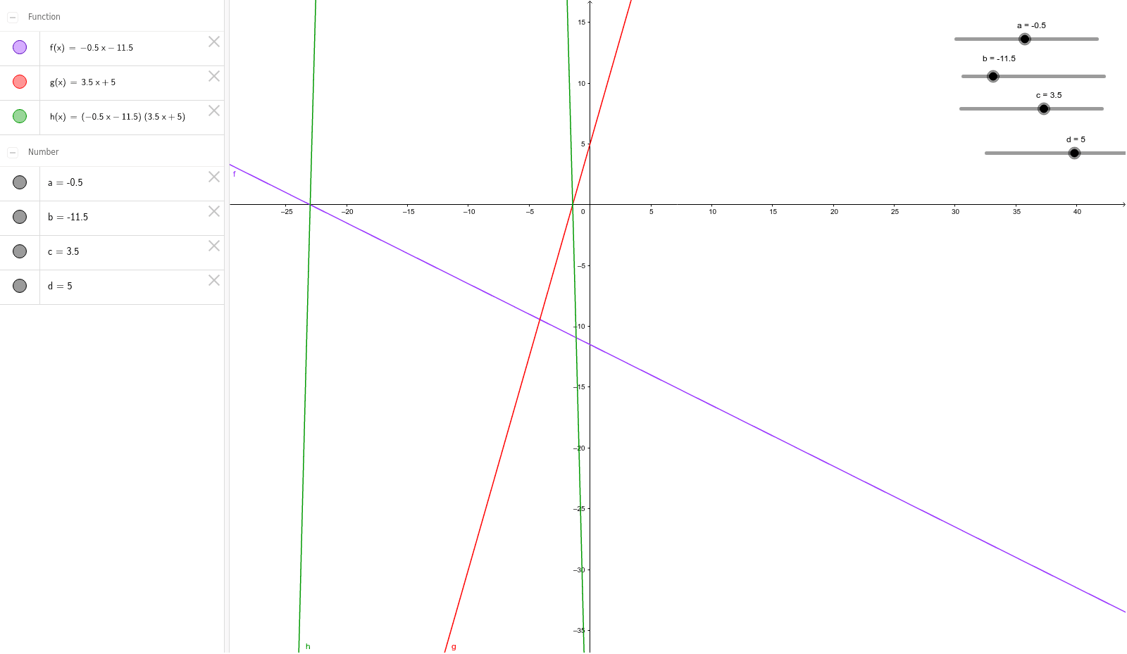 GeoGebra Applet