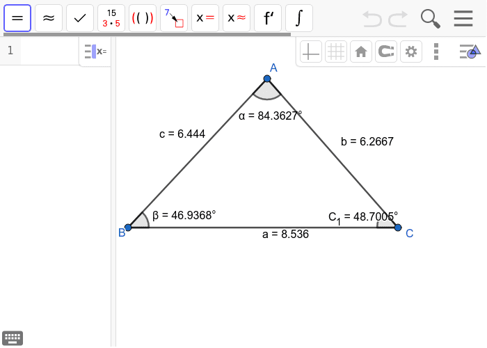 GeoGebra Applet