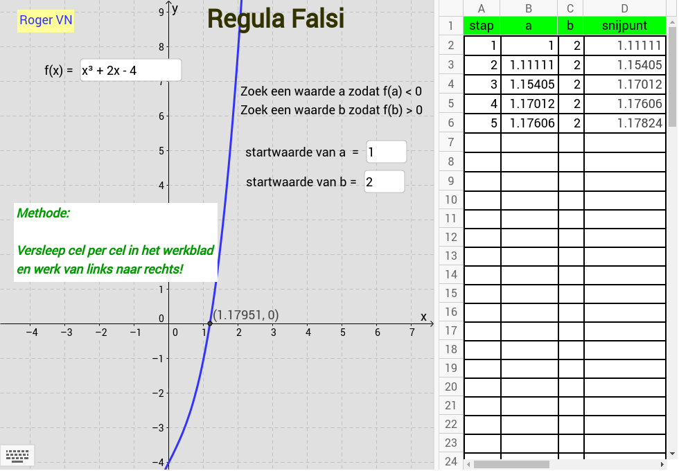 GeoGebra Applet