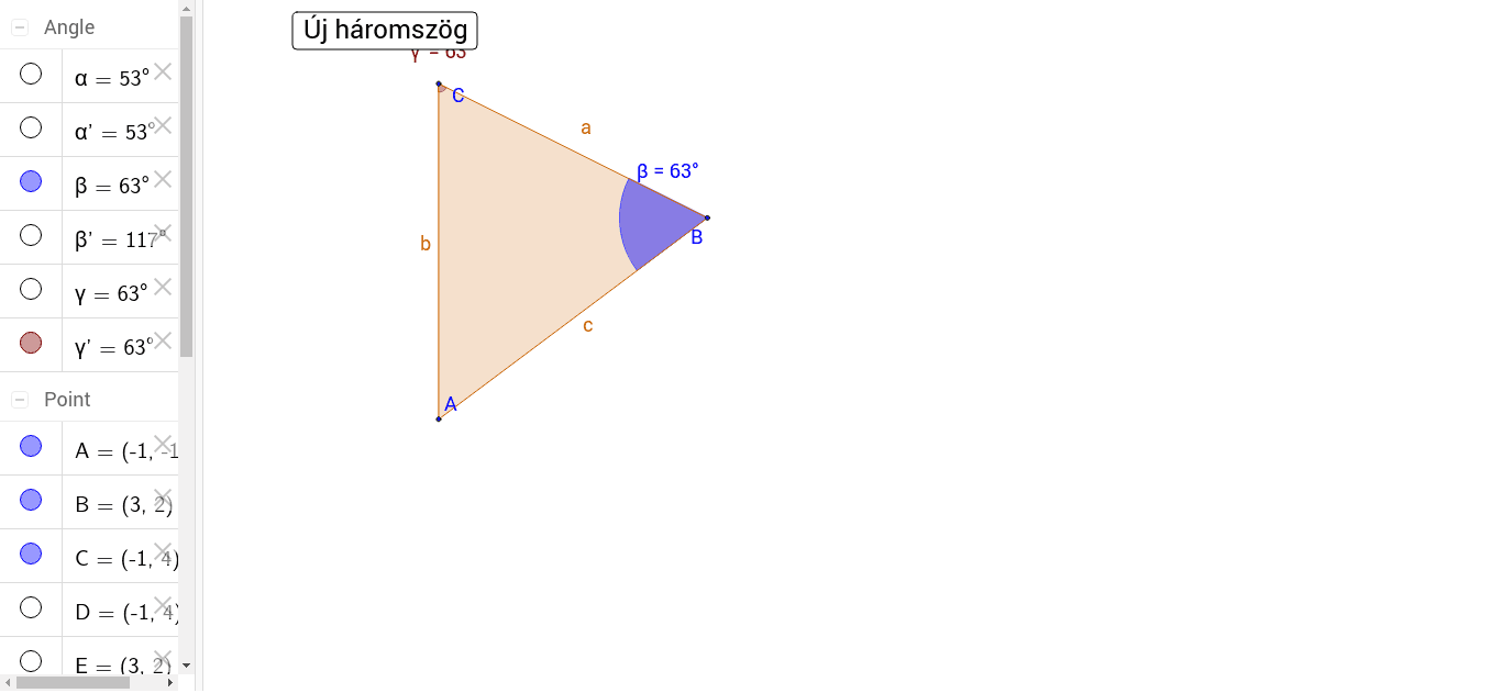 GeoGebra Applet