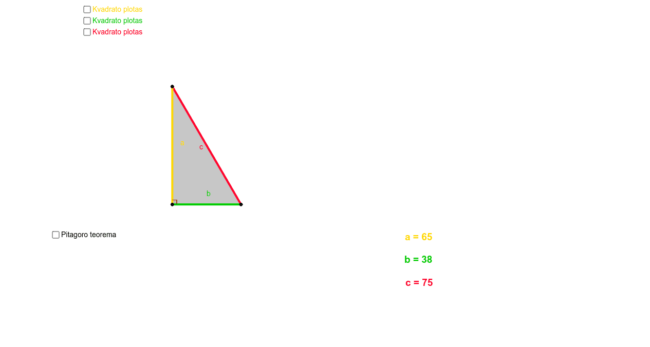 GeoGebra Applet