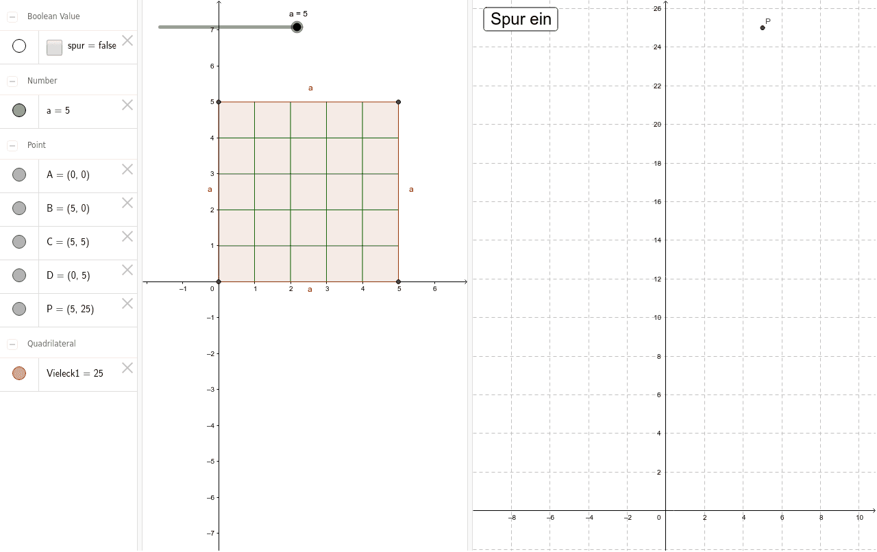 GeoGebra Applet