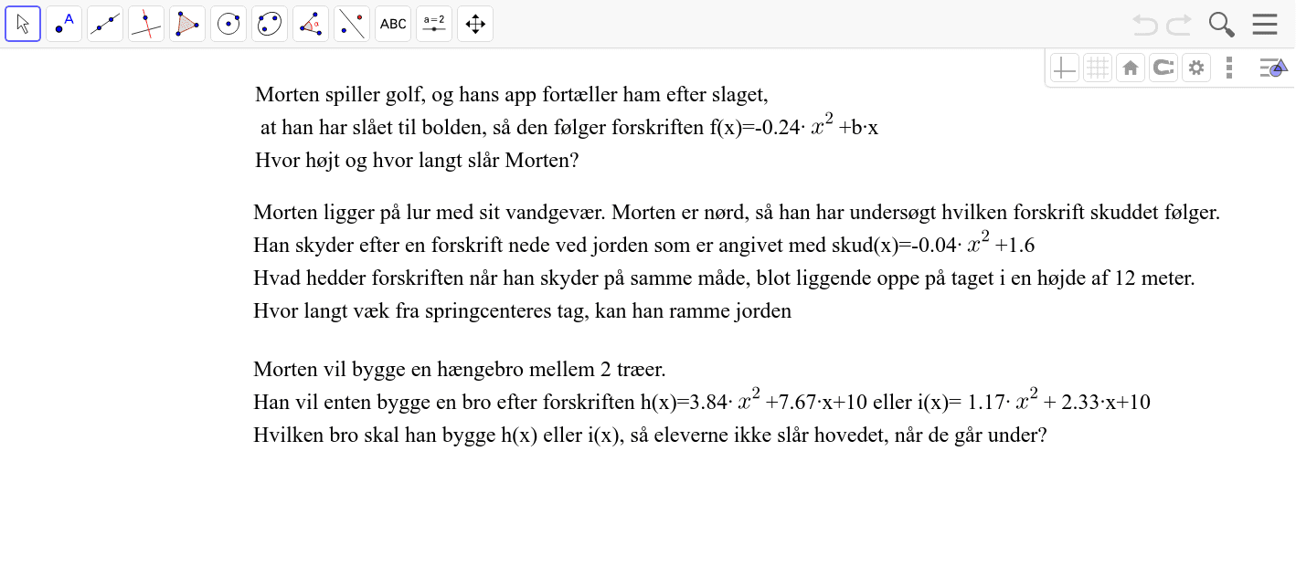 GeoGebra Applet