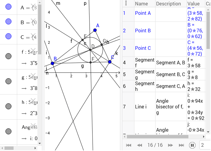 GeoGebra Applet