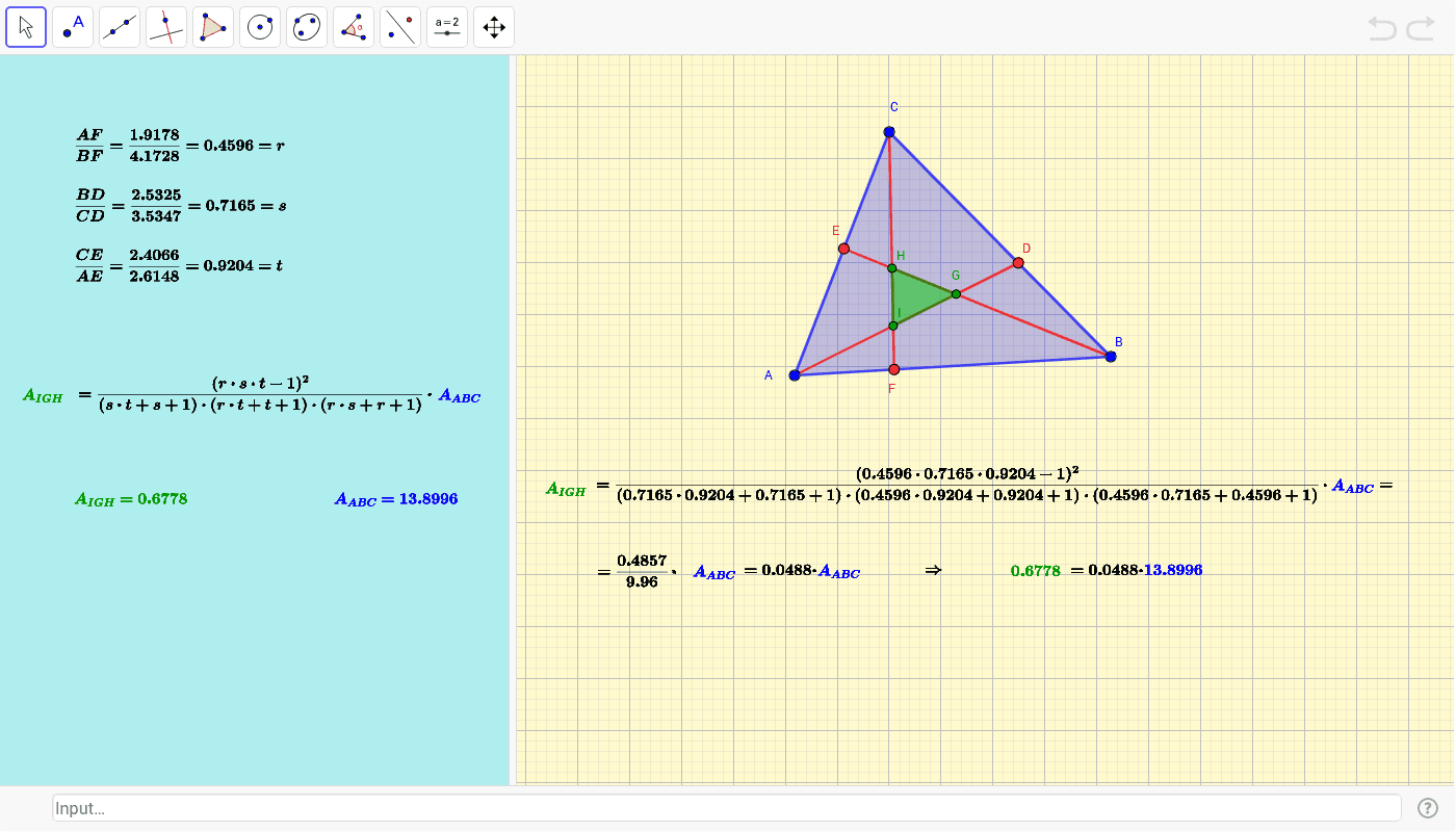 GeoGebra Applet