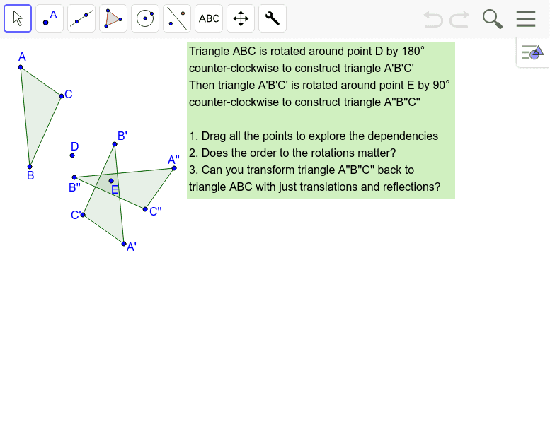 GeoGebra Applet