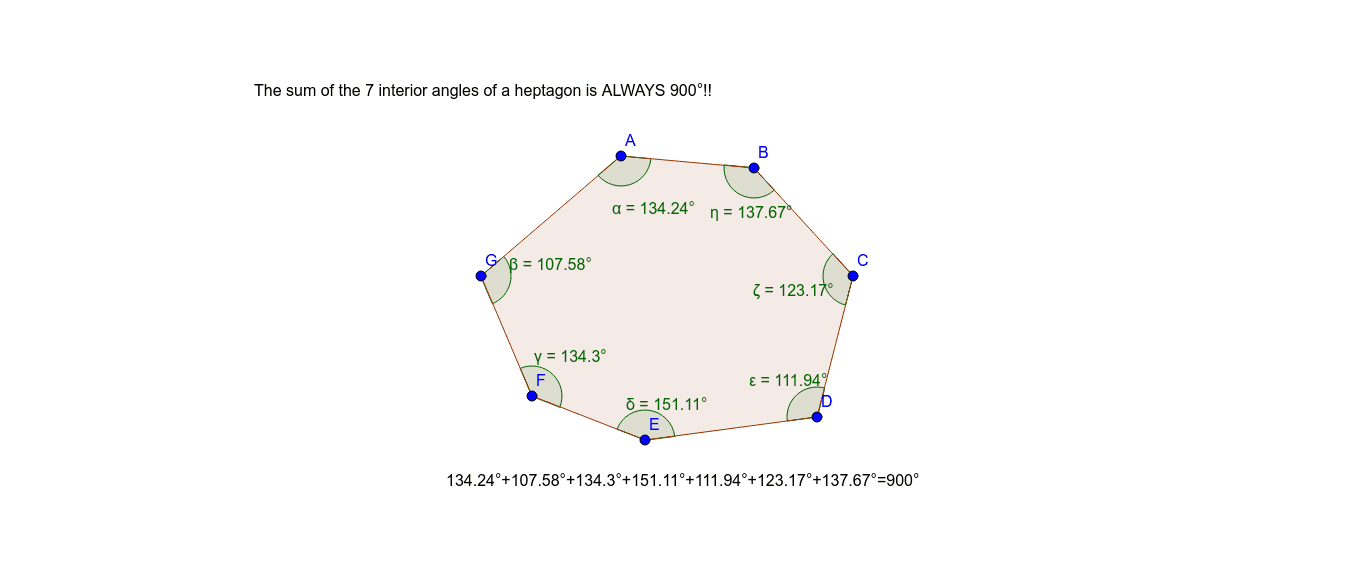 Heptagon Interior Angle Sum Geogebra Heptagon Interior Angle Sum Geogebra