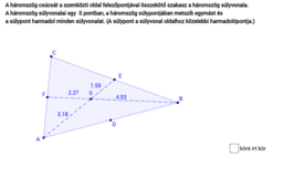 Geometriai szerkesztések