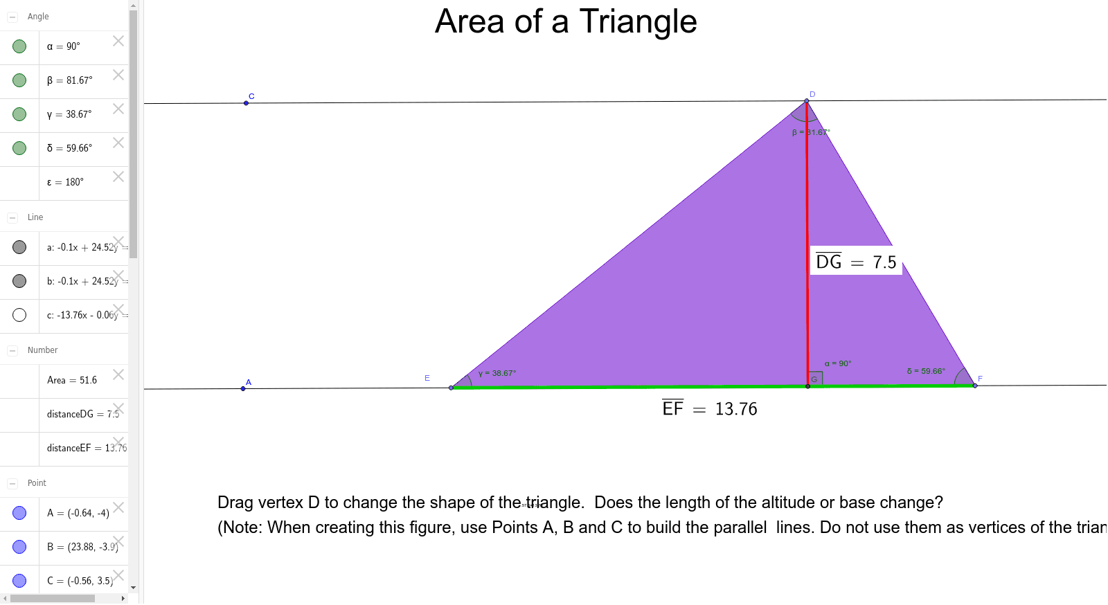 GeoGebra Applet