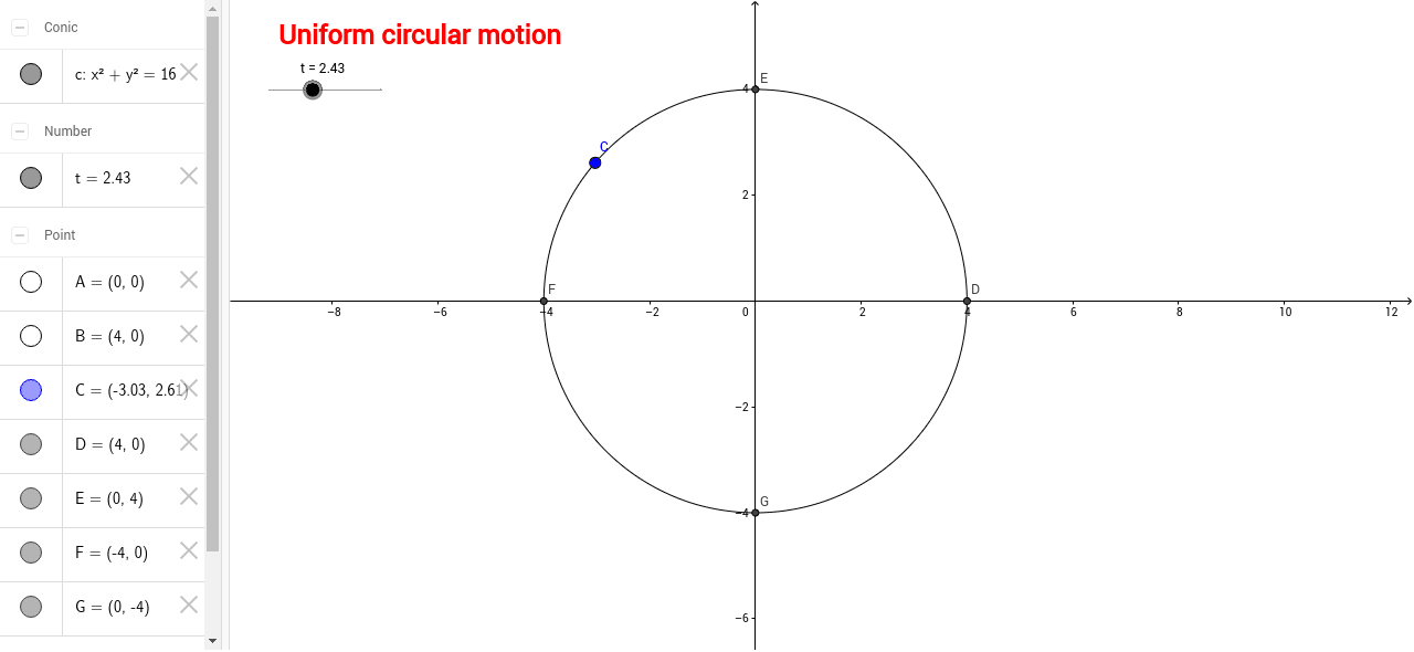 GeoGebra Applet