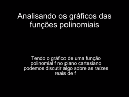 FUNÇÃO POLINOMIAL