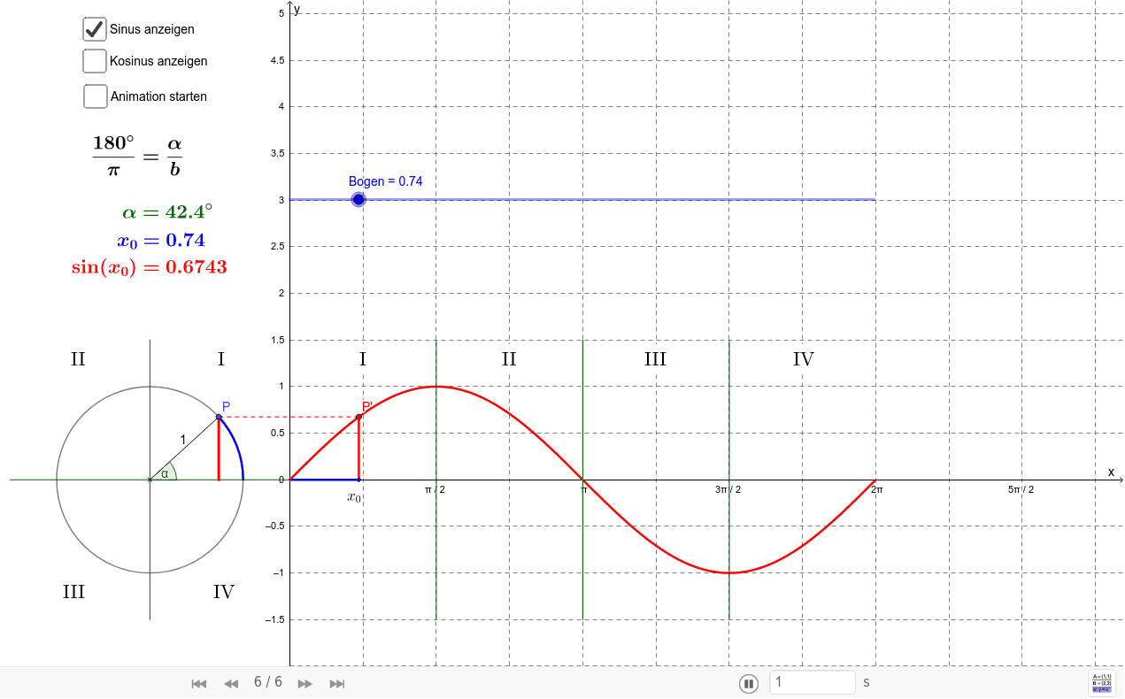 GeoGebra Applet
