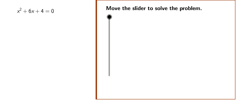 GeoGebra Applet