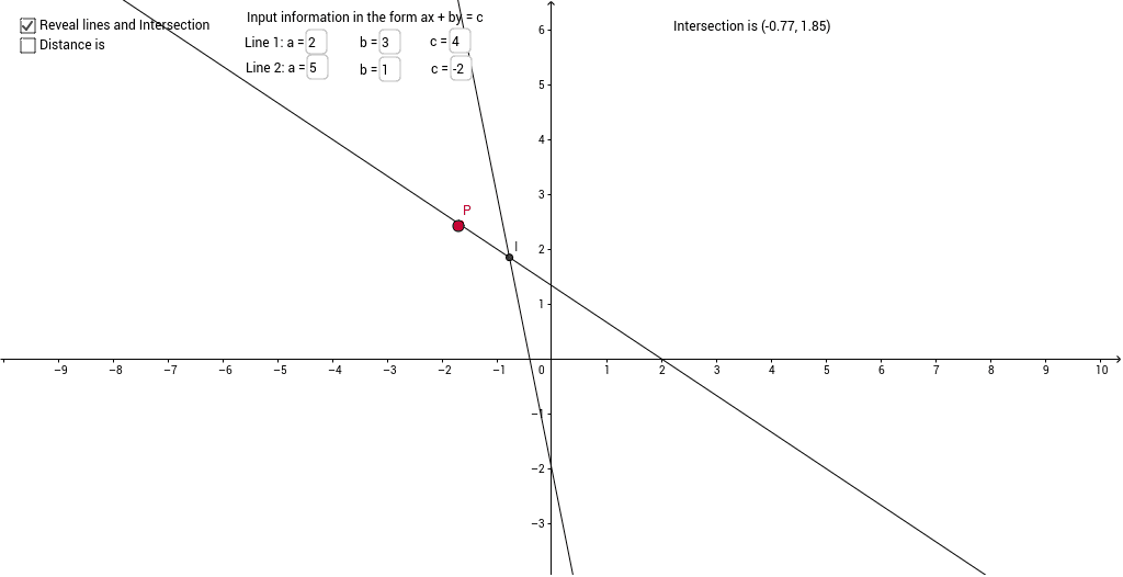 GeoGebra Applet