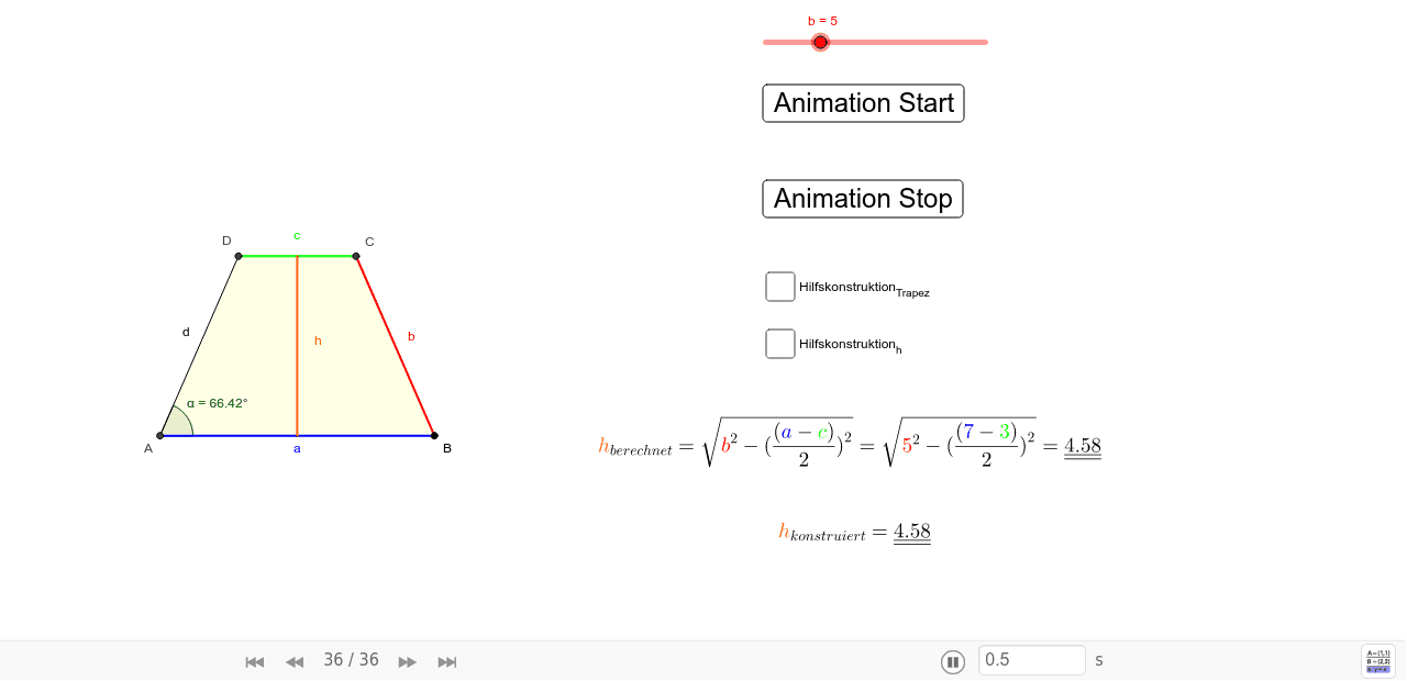 GeoGebra Applet