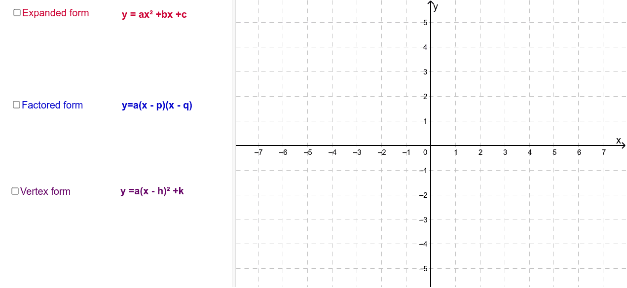 GeoGebra Applet