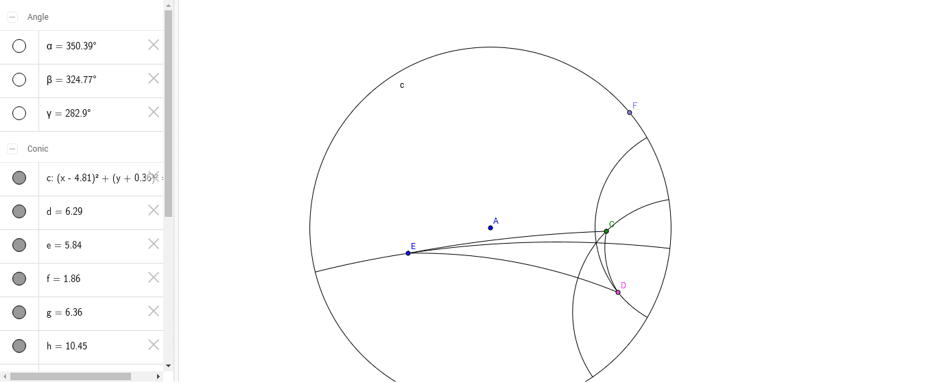 GeoGebra Applet