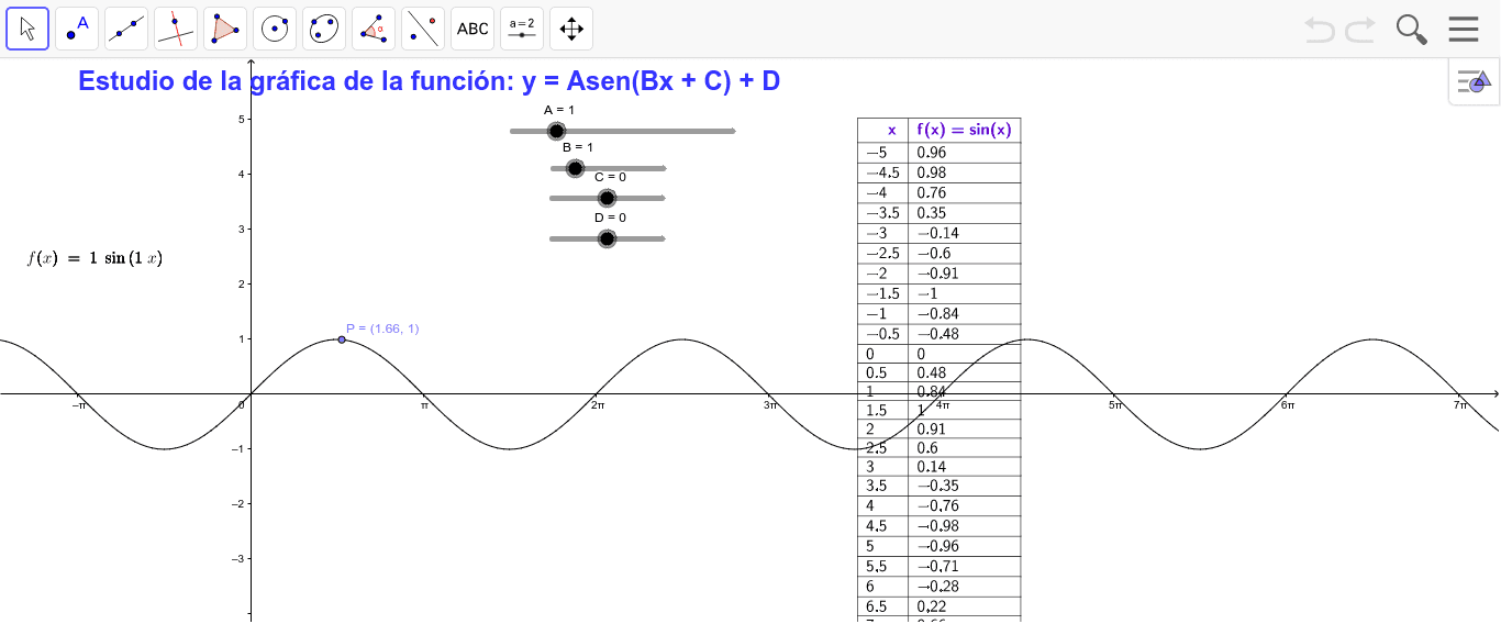 GeoGebra Applet