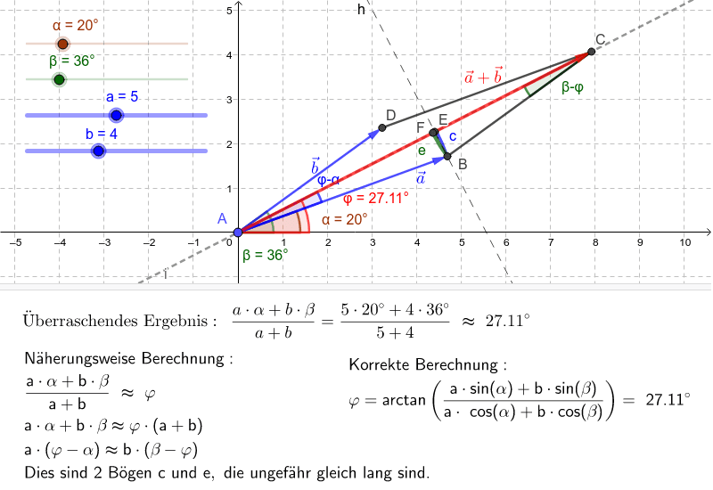 GeoGebra Applet
